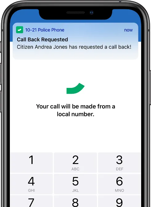 Police Phone Facilitates