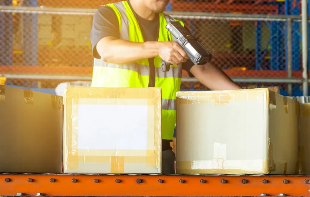 Handheld Barcode Scanner Tracker