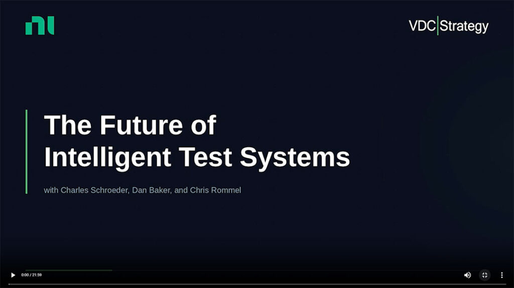 The Future of Intelligent Test Systems edge intelligence and autonomous systems